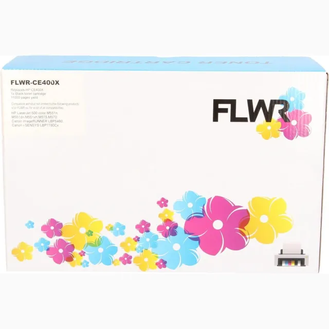 FLWR Toner / 507X / Zwart - Geschikt voor HP