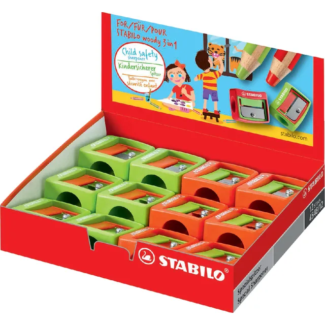 Stabilo Puntenslijper STABILO woody 4548/12