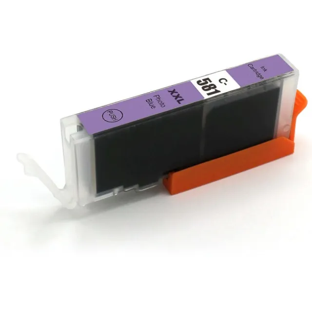 Inktkenners Cartridge Geschikt voor Canon 580/581 - Fotoblauw | Geschikt voor TR7550, TR8550, TS6150, TS6151, TS6250, TS6251, TS6300, TS6350, TS6351, TS705, TS8150, TS8151, TS8152, TS8250, TS8251, TS8252, TS705A, TS6351A, TS8351A, TS8352A, TS8350A, TS6350A