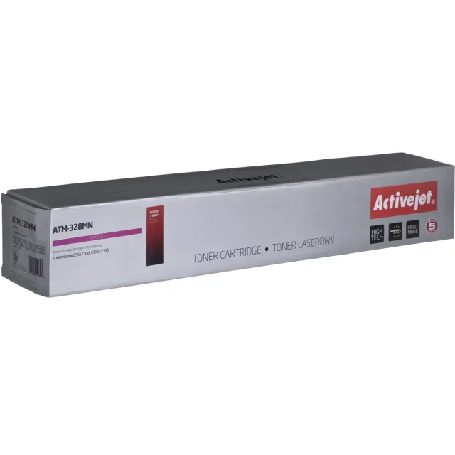 ActiveJet ATM-328MN tonercartridge voor Konica Minolta printers, vervangt Konica Minolta TN328M; Supreme; 28000 pagina's; paars
