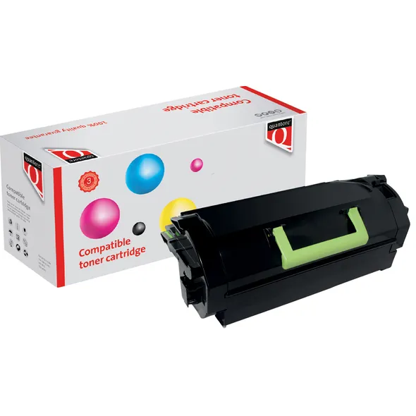 Quantore Tonercartridge Quantore alternatief tbv Lexmark 52D2X00 zwart
