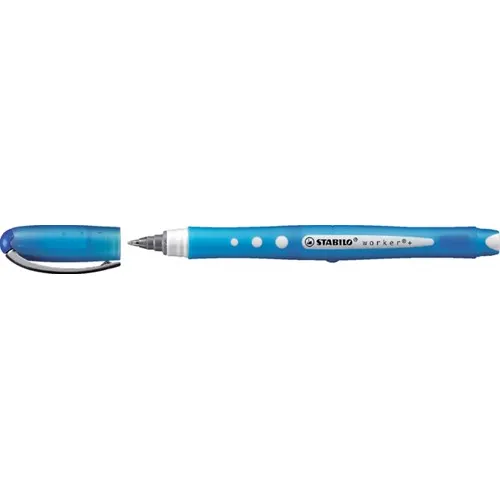 Stabilo Rollerpen STABILO worker colorful 2019/41 medium blauw