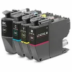 Huismerk Brother LC-421XL Inktcartridges Multipack (zwart + 3 kleuren)