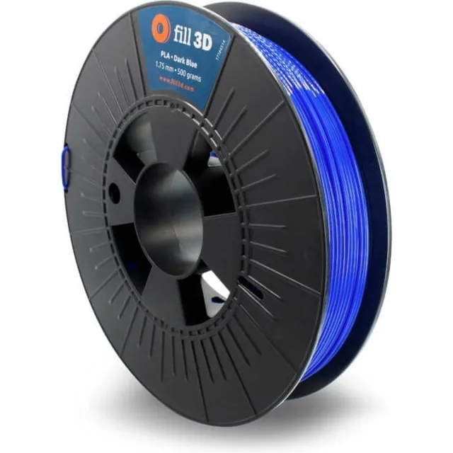 Fill 3D PLA Dark Blue 0,5 kg Donker blauw