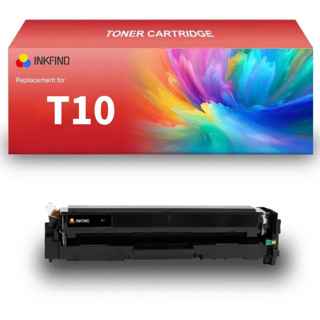 INKFIND T10 Zwart tonercartridge compatibel met CanonT10 T10 Zwart geschikt voor Canon i-SENSYS,imageRUNNER,IRC,1500,1530,1533.1538s - 1-pack Zwart Zwart x 1