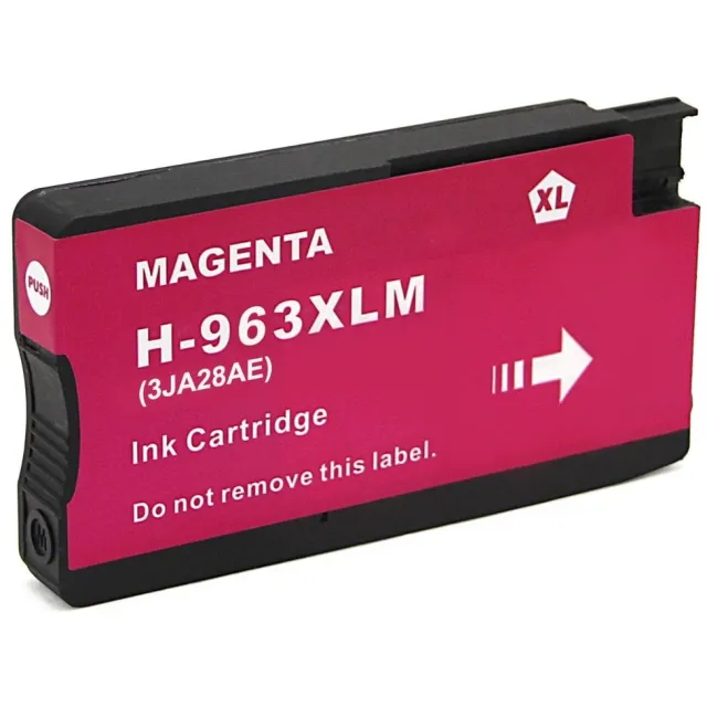 Inktkenners Inktcartridge Geschikt voor HP 963 / 963XL | 1x Magenta Geschikt voor HP OfficeJet Pro 9010, 9012, 9013, 9014, 9015, 9016, 9018, 9019