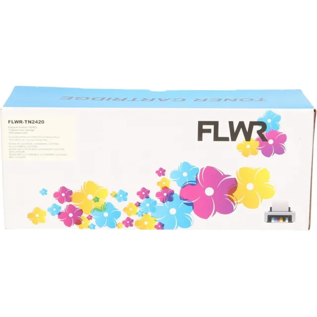 FLWR Toner / TN-2420 / Zwart - Geschikt voor Brother