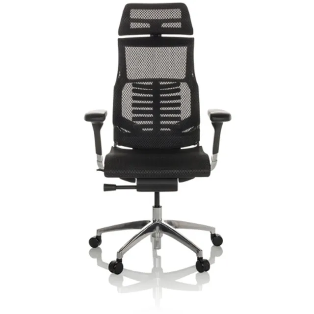 hjh office Bureaustoel / Directiestoel POFIT GEN2 Netstof zwart hjh OFFICE