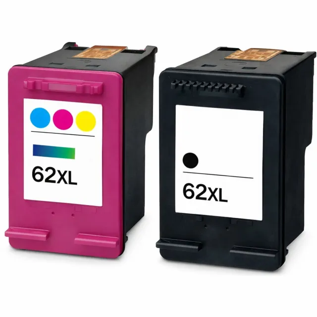 Inktkeuze 62XL zwart + kleur - Huismerk inktcartridge compatible met HP