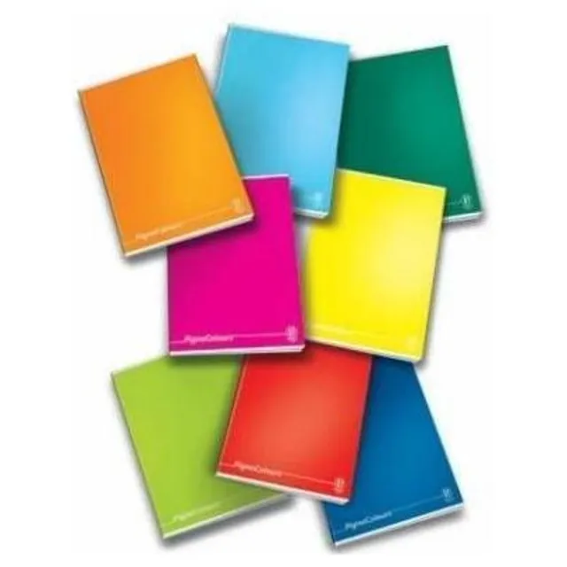 Pigna Colours schrijfblok & schrift A5 40 vel Meerkleurig