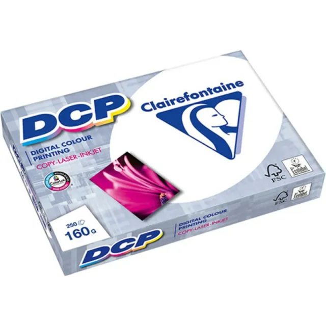 Clairefontaine A4 DCP papier 160 grams (250 vel) wit