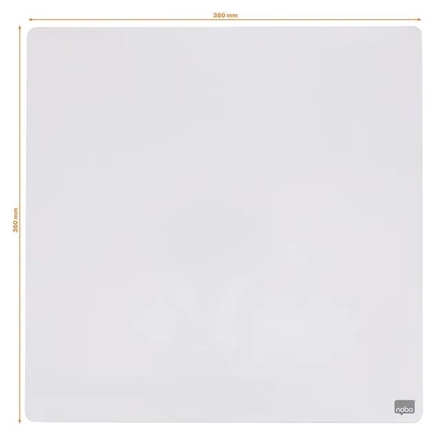 Nobo Whiteboard Nobo tegel 36x36cm wit magnetisch