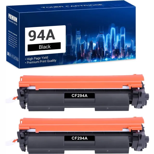 WeCare 2-pack | HP94A CF294A - Alternatieve Toner - 1200 Pagina's - Geschikt voor HP LaserJet Pro M118dw, MFP M148dw, M148fdw, M148fw 2x Zwart