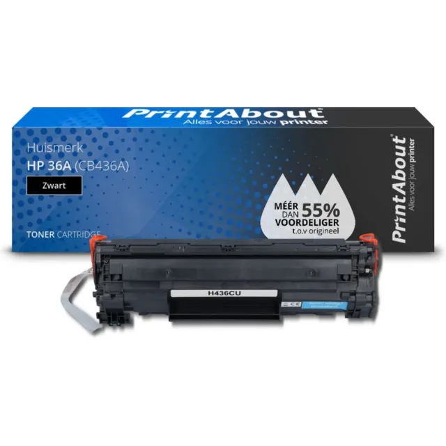 PrintAbout HP 36A (CB436A) toner zwart