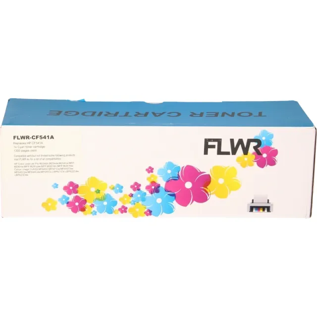 FLWR HP 203A cyaan (Huismerk (compatible))