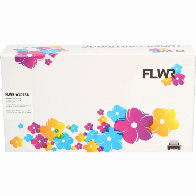 FLWR toner voor HP 117A Magenta - Premium Huismerk HP 117A inkt (Magenta - hoge capaciteit) o.a. geschikt voor HP Color Laser 150a, HP Color Laser 150nw, HP Color Laser MFP 178nw, HP Color Laser MFP 179fnw