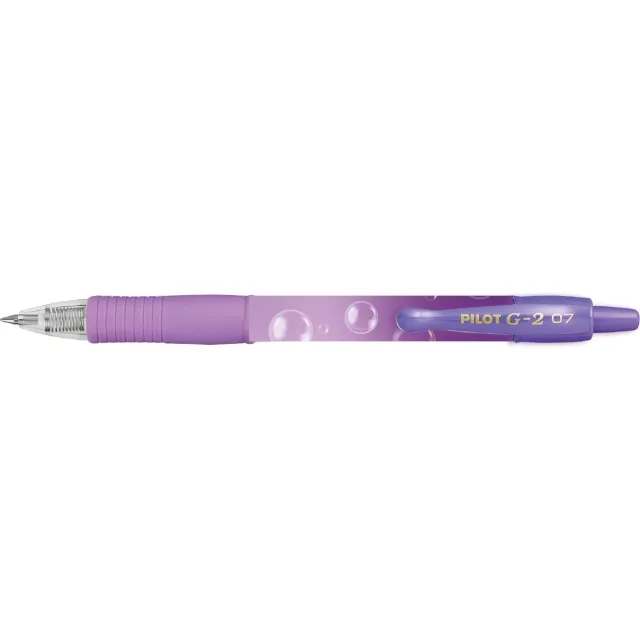 Pilot roller G-2 Bubble, medium, violet blauw