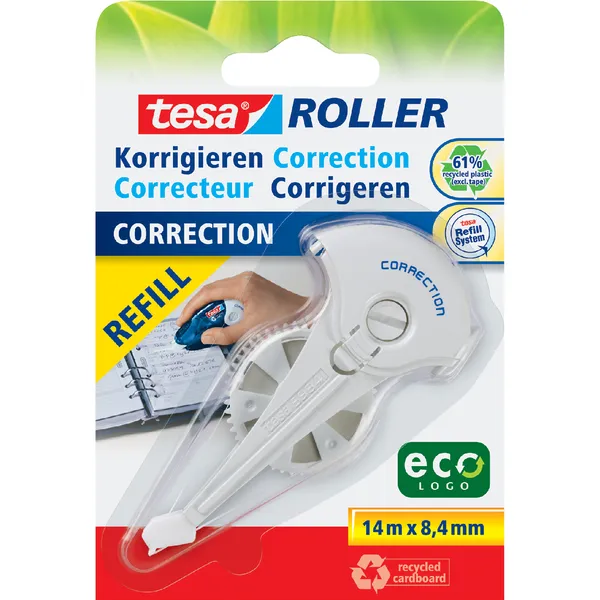 Tesa Correctietape navulling tesa® ecoLogo® 14mx8,4mm op blister