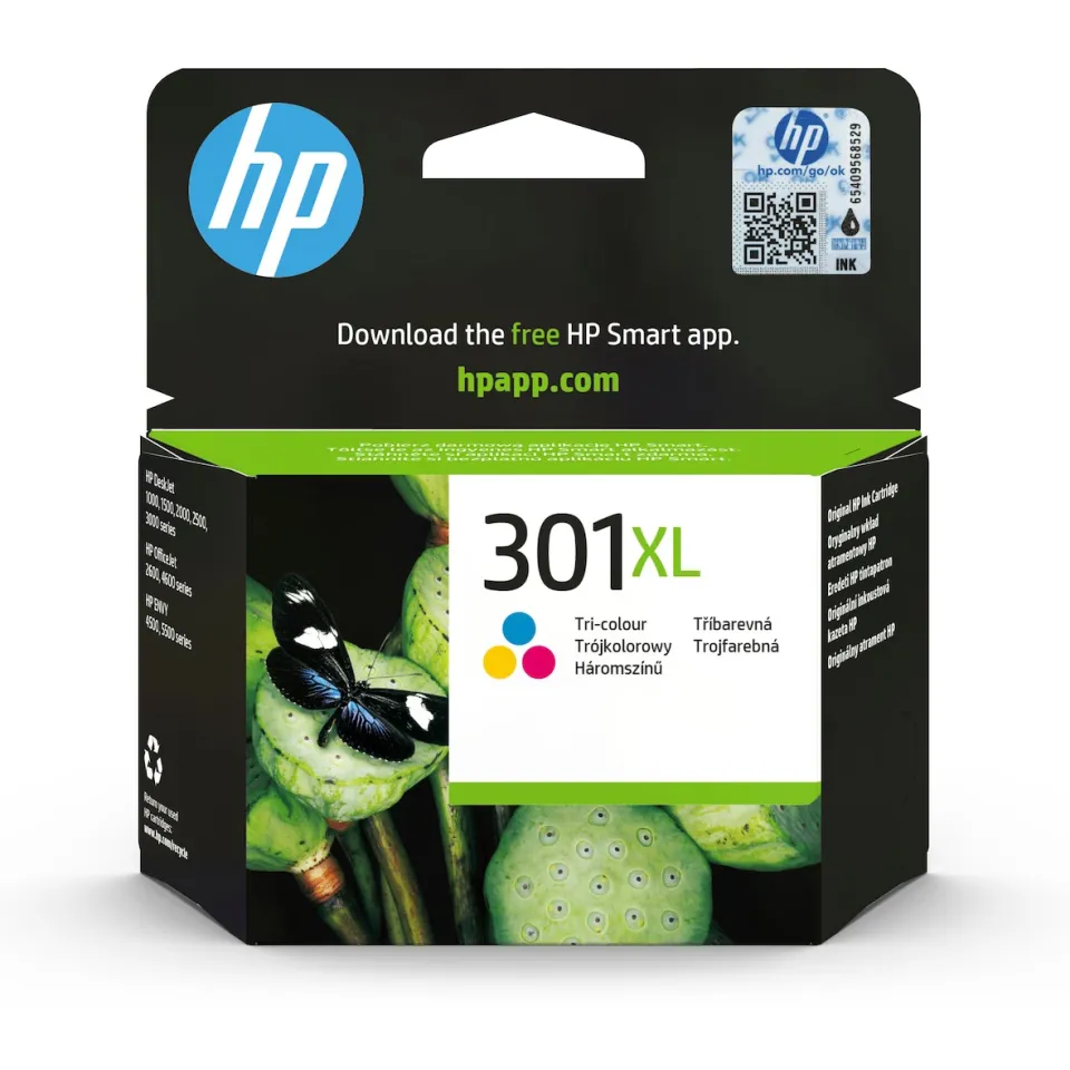 Hp 301XL inktcartridge drie-kleuren 3-kleuren