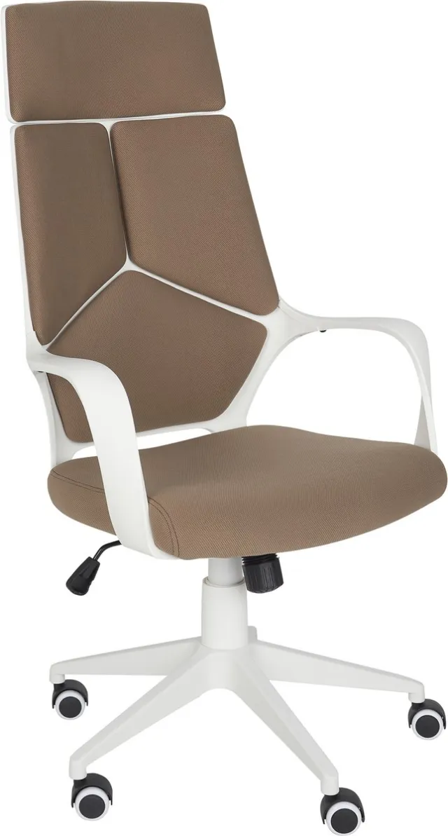 Beliani DELIGHT - Bureaustoel - Bruin - Stof