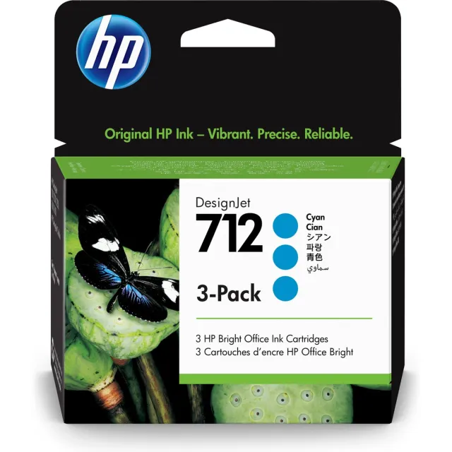 HP Original Ink Cartridge HP 3ED77A Cyan Cyaan
