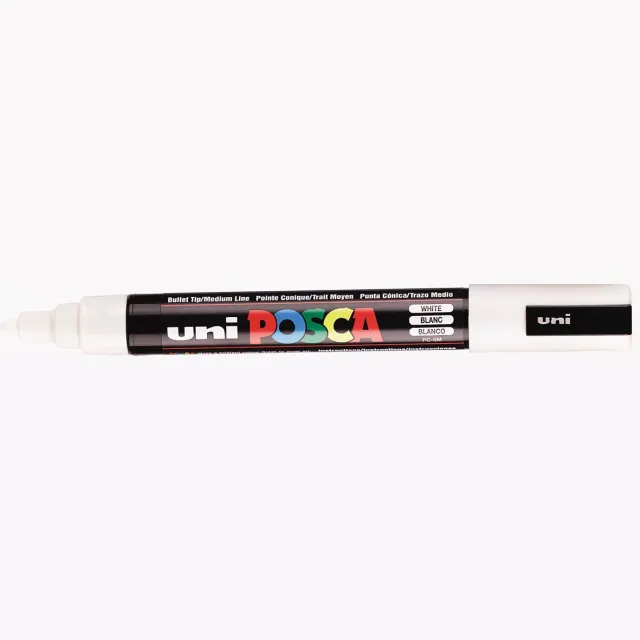 Uni POSCA paintmarker PC-5M, 1,8 - 2,5 mm, wit