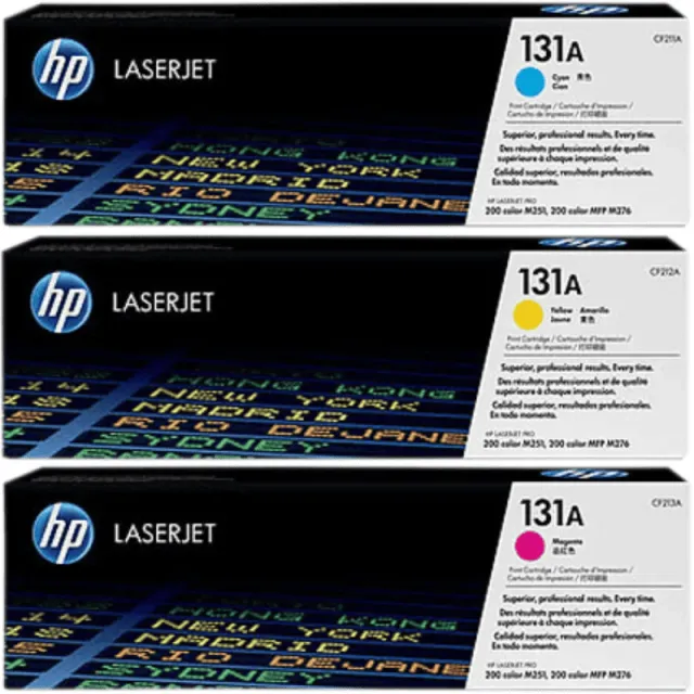 HP 131A Toners Combo Pack blauw
