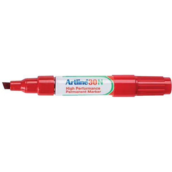 Artline Viltstift Artline 30 schuin 2-5mm rood