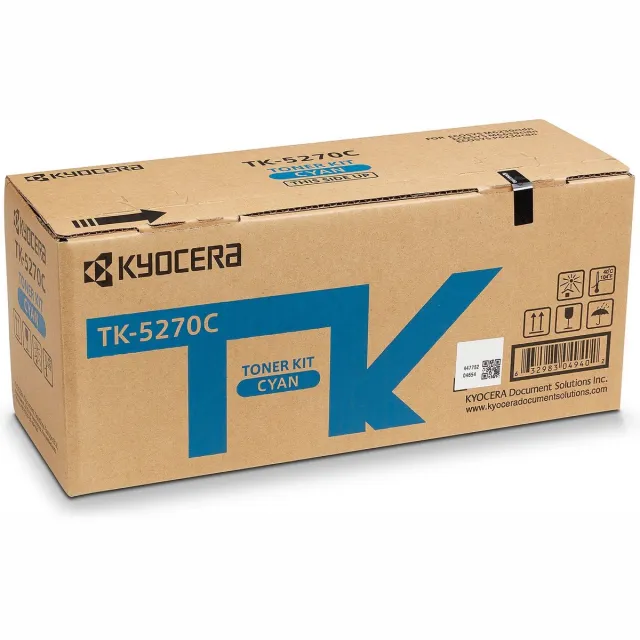 Kyocera TK-5270C tonercartridge 1 stuk(s) Origineel Cyaan