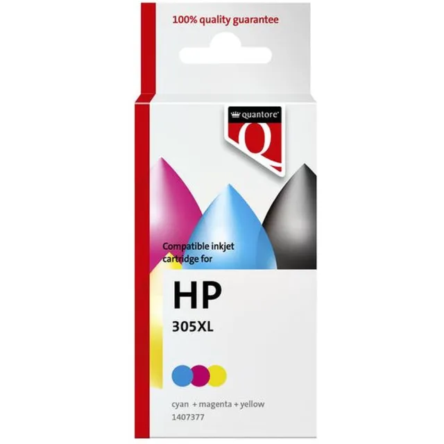 Quantore Inktcartridge quantore hp 305xl kleur | 1 stuk onbekend