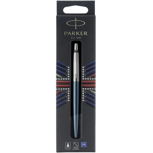 Parker Balpen Parker Jotter Waterloo blue CT medium blister à 1 stuk