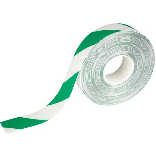 Durable Vloermarkeringstape DURALINE 50mmx30m groen-wit