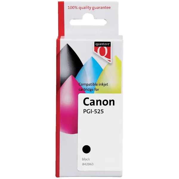 Quantore Inktcartridge Quantore alternatief tbv Canon PGI-525 zwart