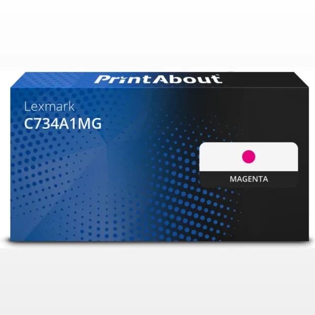 PrintAbout Alternatief voor de Lexmark C734A1MG / magenta