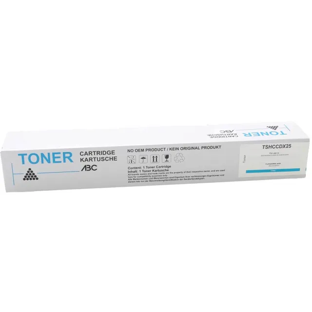 ABC huismerk toner geschikt voor Sharp DX25GTCA Cyan geschikt voor Sharp DX2000N DX2000U DX2500N DX2500U