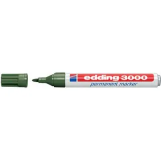 Edding Viltstift edding 3000 rond 1.5-3mm olijfgroen