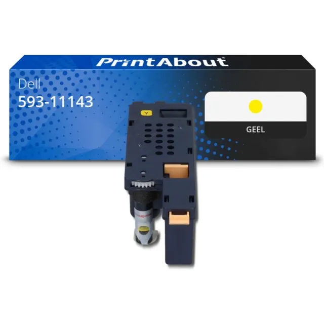 PrintAbout Dell WM2JC (593-11143) toner geel Huismerk
