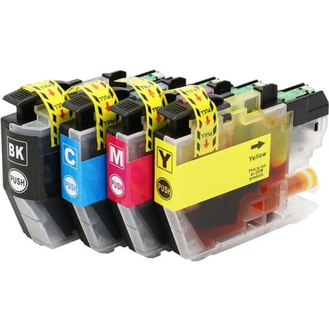 Inktkeuze LC-3213 XL Zwart + Alle Kleuren Set - Huismerk inktcartridge compatible met Brother DCP J772 DW \ DCP J774 DW \ MFC J491 DW \ MFC J497 DW \ MFC J890 DW \ MFC J895 DW Zwart, Cyaan, Magenta, Geel