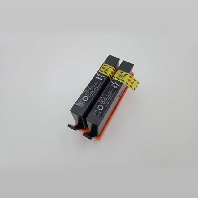 KATRIZ huismerk voor|HP 364XLPhoto black|18ml | ( 2stuks) Foto Zwart