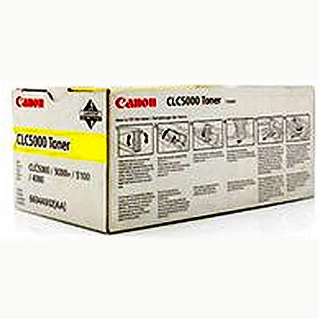 Canon CLC5000Y tonercartridge Geel