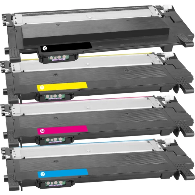 InktDL Huismerk geschikt voor Samsung CLT-406S / CLT-P406 Toners - 4 Cartridges - Geschikt voor CLP-365 - CLX-3305 - Xpress SL-C460W - SL-C460FW Multipack 4 Toner cartridges