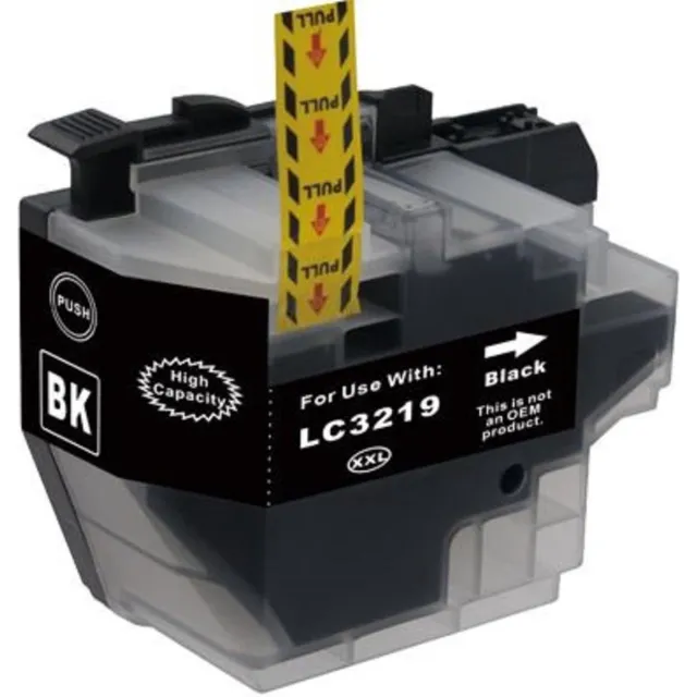 inkmaster cartridge LC-3219 XL BK zwart Geschikt voor Brother MFC-J5330DW Brother MFC-J5330DW XL Brother MFC-J5335DW Brother MFC-J5730DW Brother MFC-J5830DW Brother MFC-J5930DW Brother MFC-J6530DW Brother