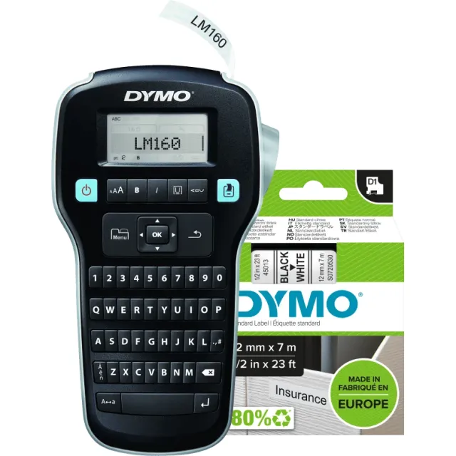 Dymo LabelManager 160 + 1 extra label