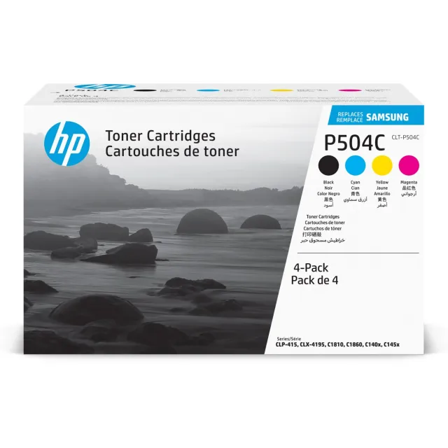 Samsung Tonercartridge Samsung CLT-P504C zwart kleur Kleurloos