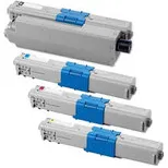 Oki Huismerk OKI C332 / MC363 (46508713-46508716) Toners Multipack (zwart + 3 kleuren)