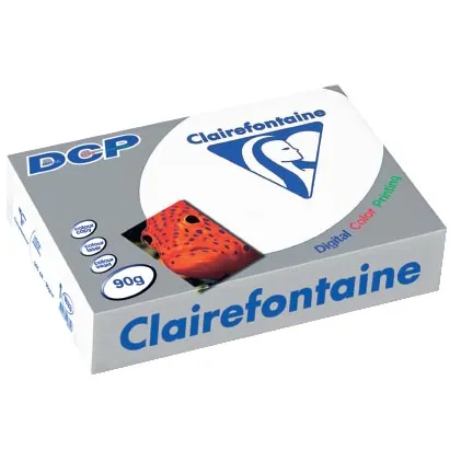 Clairefontaine DCP presentatiepapier A4, 90 g, pak van 500 vel wit