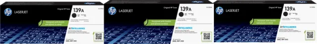 Hp 139A Toner Zwart Triple Pack