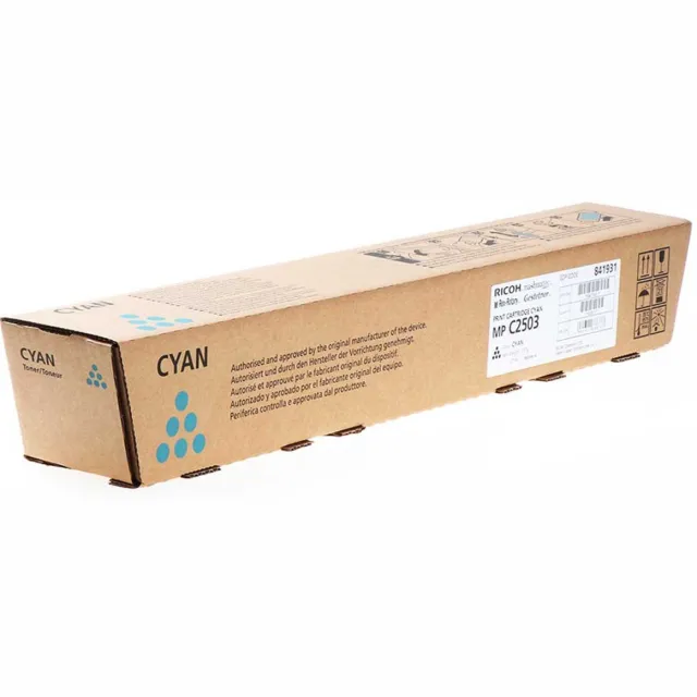 Ricoh MP C2503 tonercartridge cyaan standard capacity 5.500 pagina's 1-pack