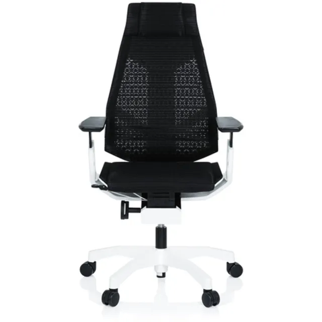 hjh office Bureaustoel GENIDIA PRO WHITE Netstof zwart hjh OFFICE