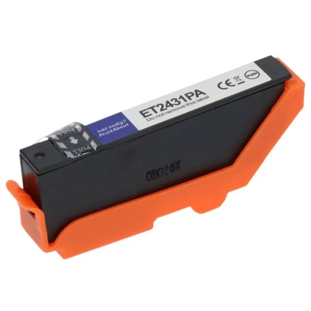 PrintAbout Huismerk Epson 24XL (C13T24314012) Inktcartridge Zwart Hoge capaciteit